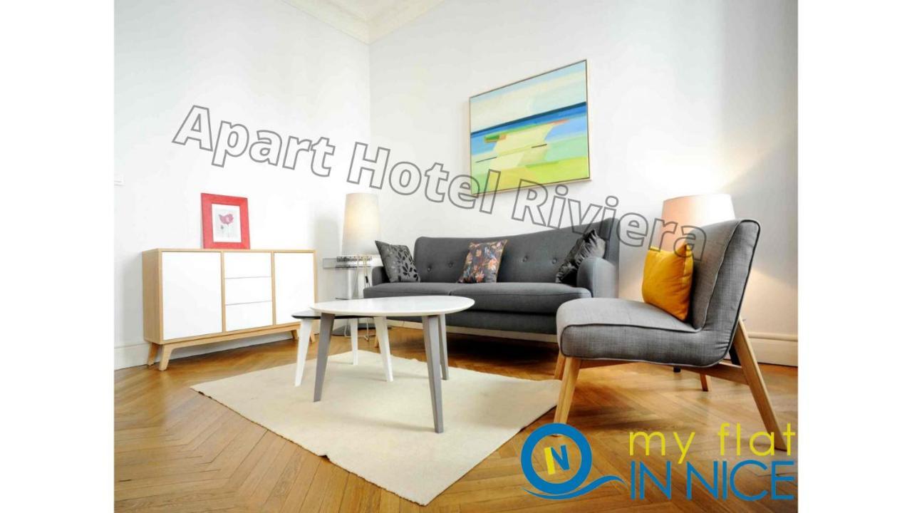 Aparthotel Riviera - 2 Minutes De La Plage - Exceptionnel 2 Chambres Ac - Balcon Meyerbeer 1 Niza Exterior foto